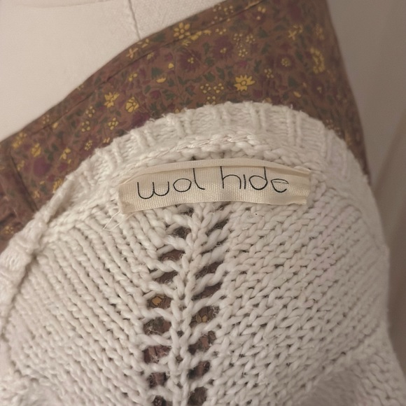 FOR LIVING IN: Peruvian Patchwork GrandamaCore Cardigan Ethical Item - Picture 7 of 13